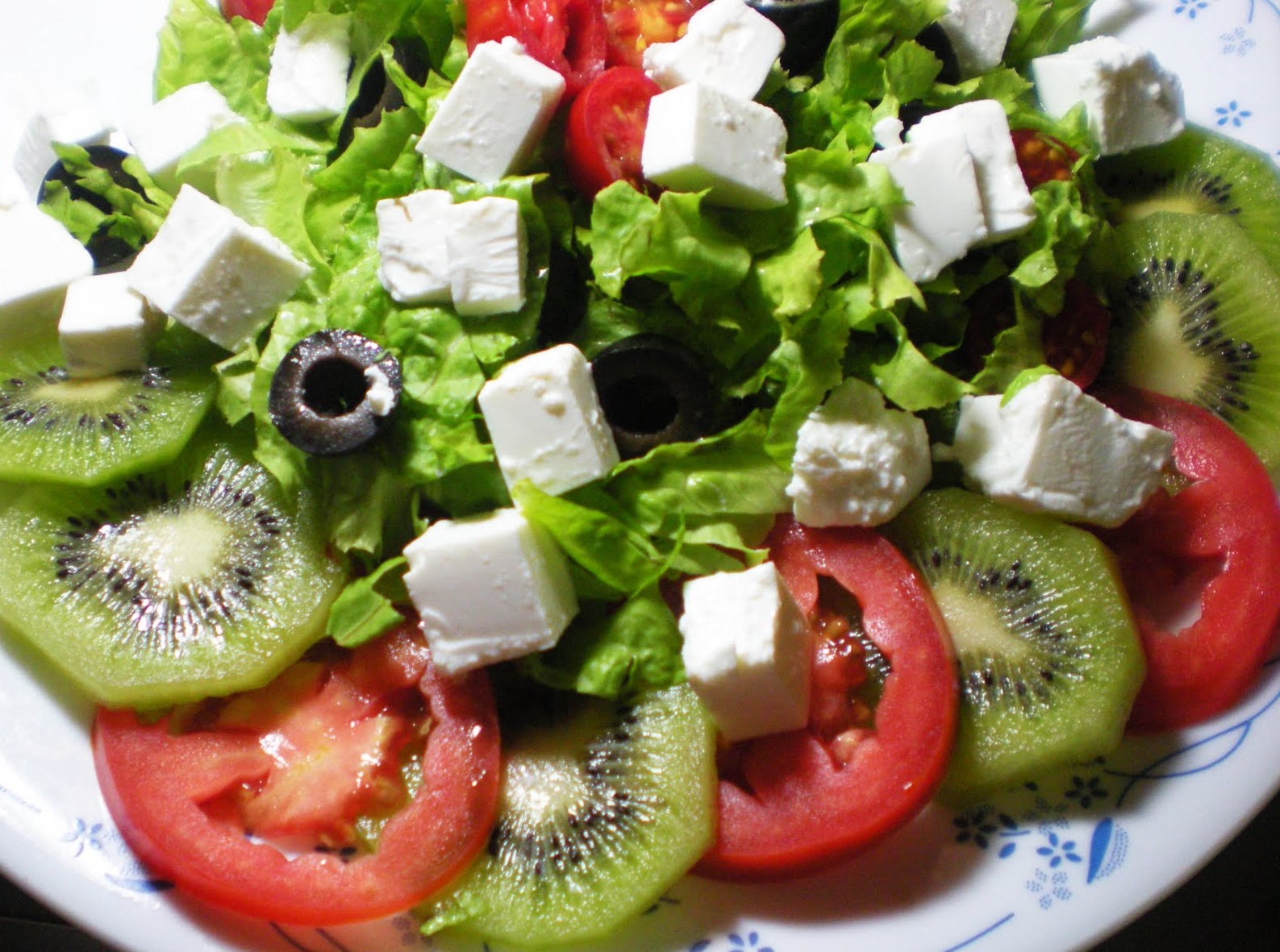 greek salad plate 