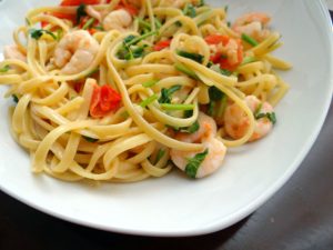 Modern shrimp vegetable recipe