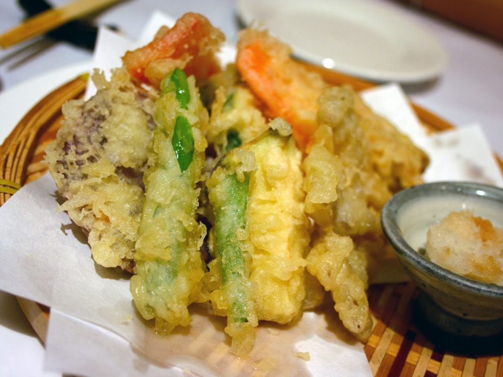 tempura Japanese food