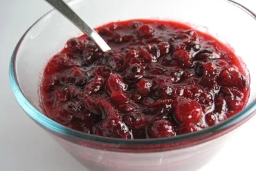 thick cranberry sauce