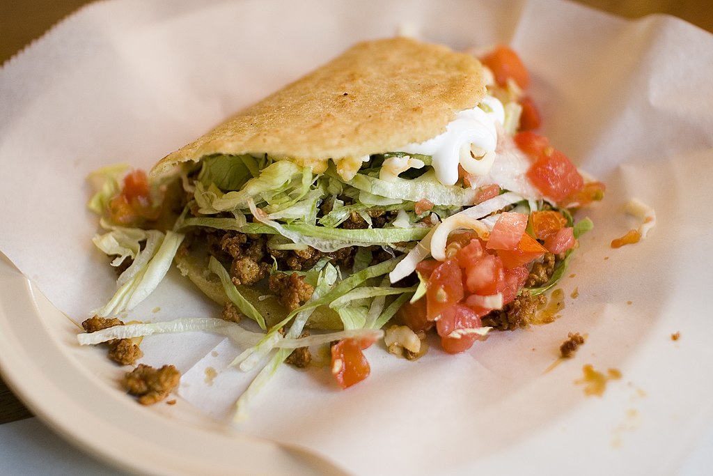 gordita meal in plate today