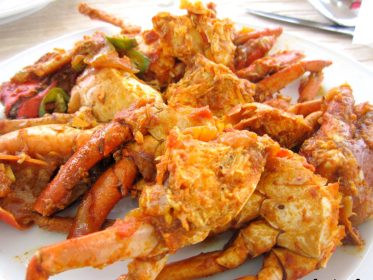 crab seafood dish