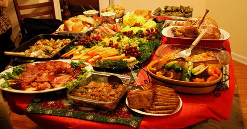 Christmas food and dishes easy for everyone to do today