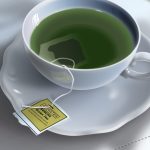 green tea cup