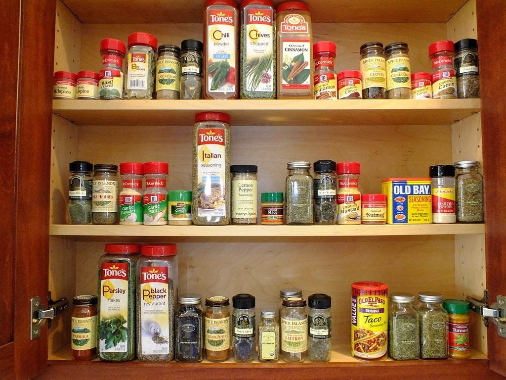 spice containers cupboard today recipes today