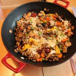 wok on table food recipes today