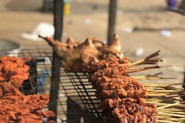 suya grilled meat food in africa ghana