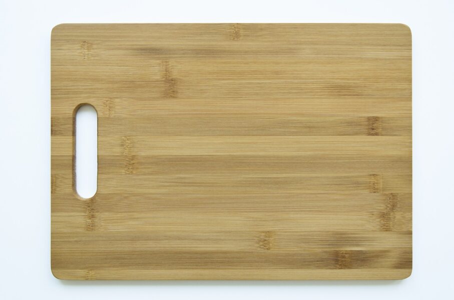 A chopping board