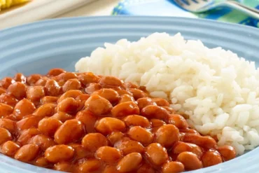 rice and beans dish