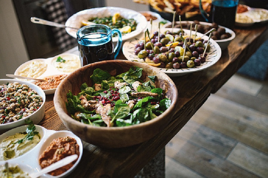 food made from different cooking methods