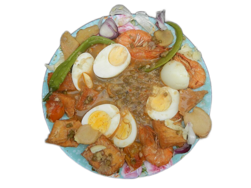 filipino vegetarian food called Monggo Guisado