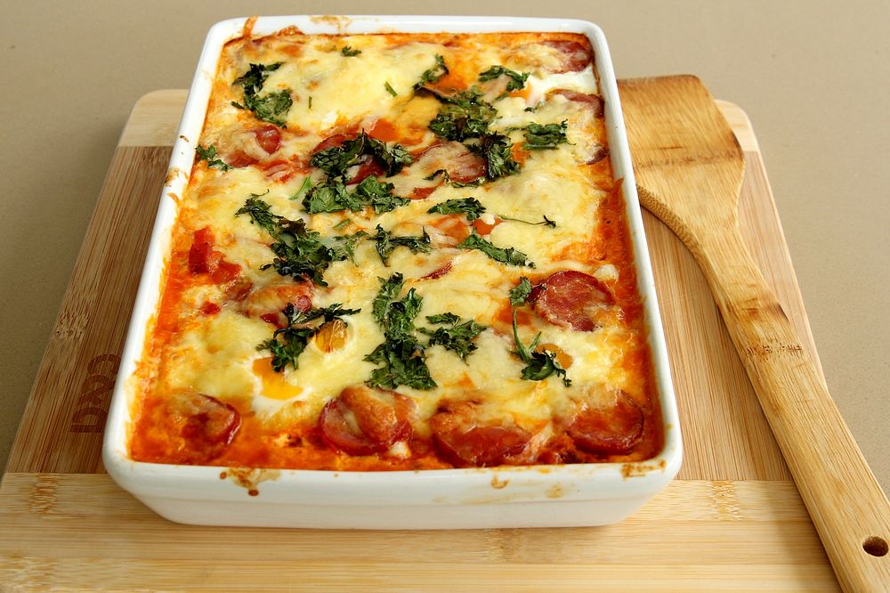 lasagna meal in a bowl