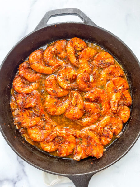 shrimp stew in a bowl