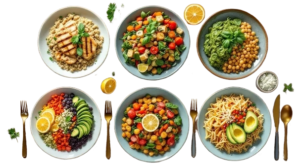 high protein and low calorie meals