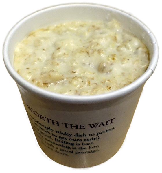 Overnight oats in a cup