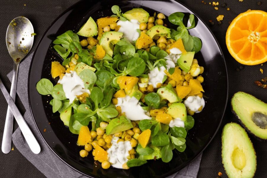 Egg salad recipe with avocado