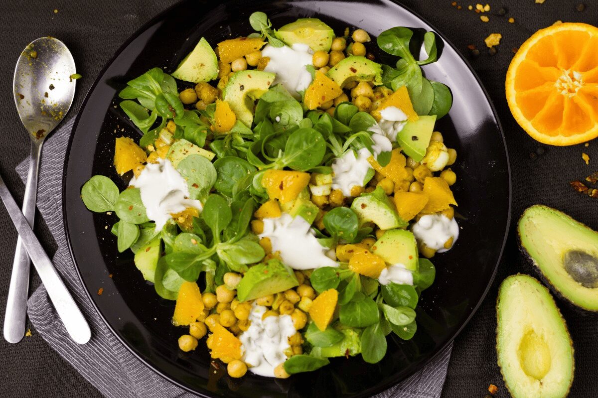 Egg salad recipe with avocado
